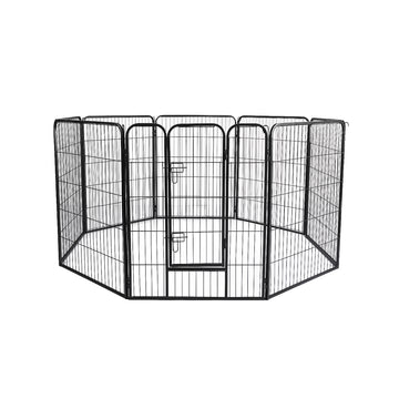 PaWz 8 Panel Pet Dog Playpen Puppy Exercise Cage Enclosure Fence Cat Play Pen 40'' PaWz